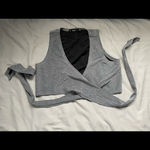 Sparkly Wrap Tanktop